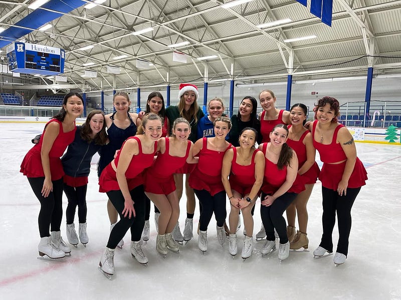 Hamilton Club Figure Skating Team
hosts first-ever winter holiday showcase