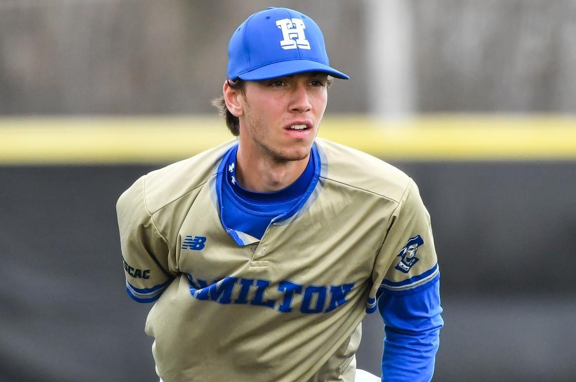 Baseball triumphs over Amherst in 18&#8211;10 win, looks towards playoffs