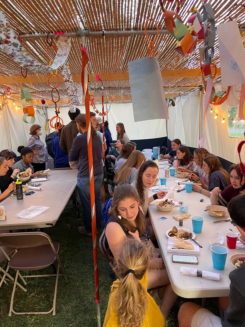 Feasting in the Sukkah: A Hamilton College Hillel Tradition