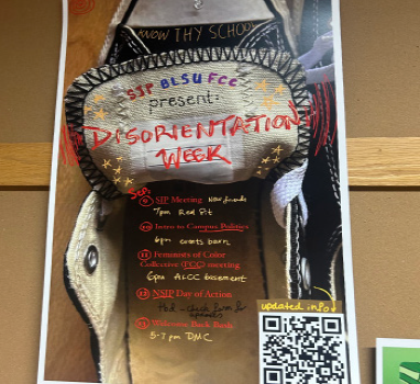 SJP, FCC and BLSU host Disorientation Week at Hamilton for collaborative activism