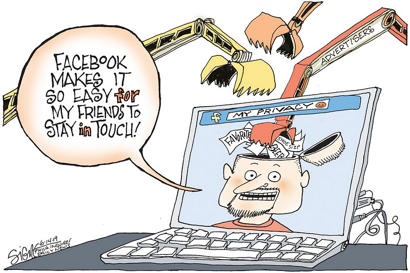 Go ahead, Facebook, steal my data