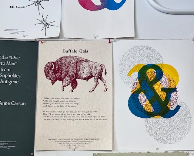 Letterpress hosts student workshop