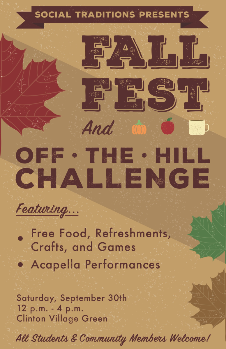 Students prepare for annual Off the Hill Challenge and Fall Fest