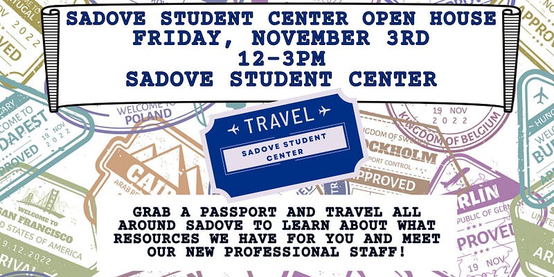 With the assistance of new staff members, Sadove Student Activities hosts an open house