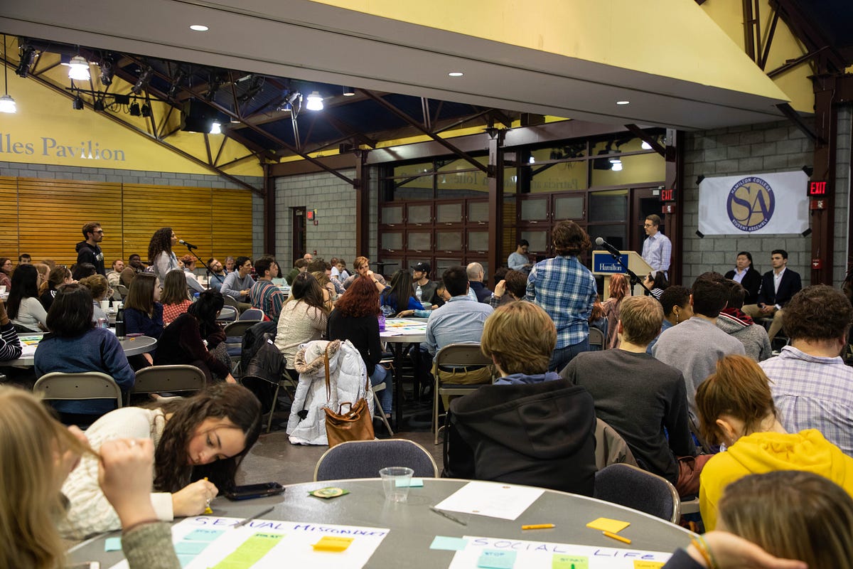 Community tackles four issue areas at Student Assembly&#8217;s Town Hall 2.0