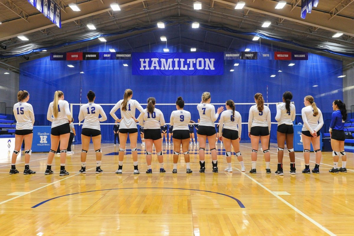 Volleyball defends home court with win against SUNY-Geneseo in opener
