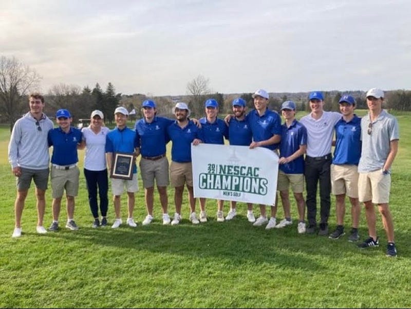 Men&#8217;s Golf wins NESCAC Championship