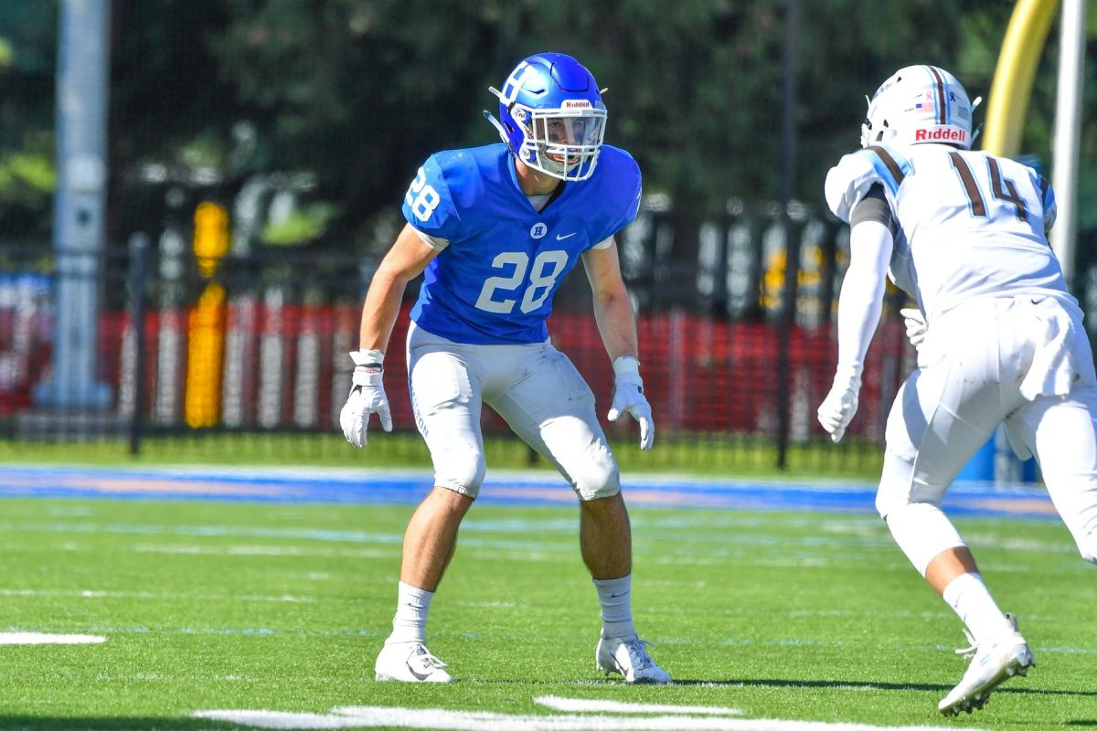 Football stuns Wesleyan with last-minute blocked punt