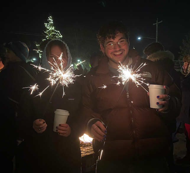 Student Activities and campus organizations host the 6th Annual Lighting of Our Village