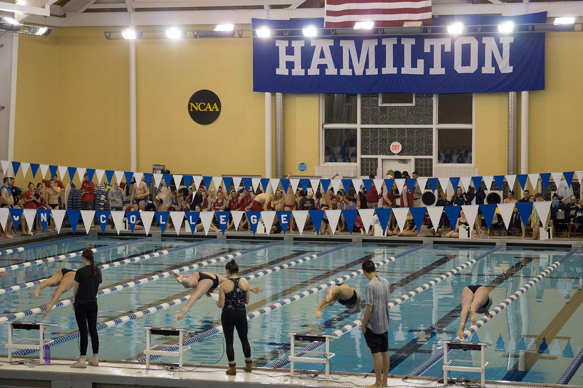 Swimming and diving teams fall to RPI in final home meet of winter season