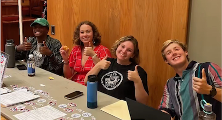 HamVotes coordinates events to encourage student voting in the 2022 midterm elections