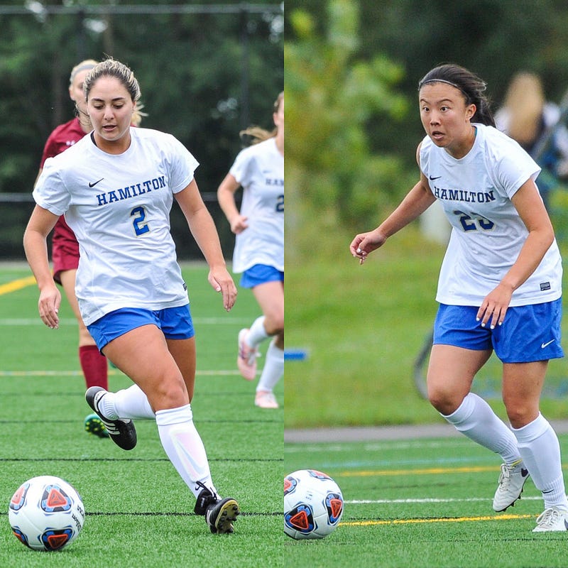 Senior spotlight fall athletes: Sydney Kim and Cat Gambino
