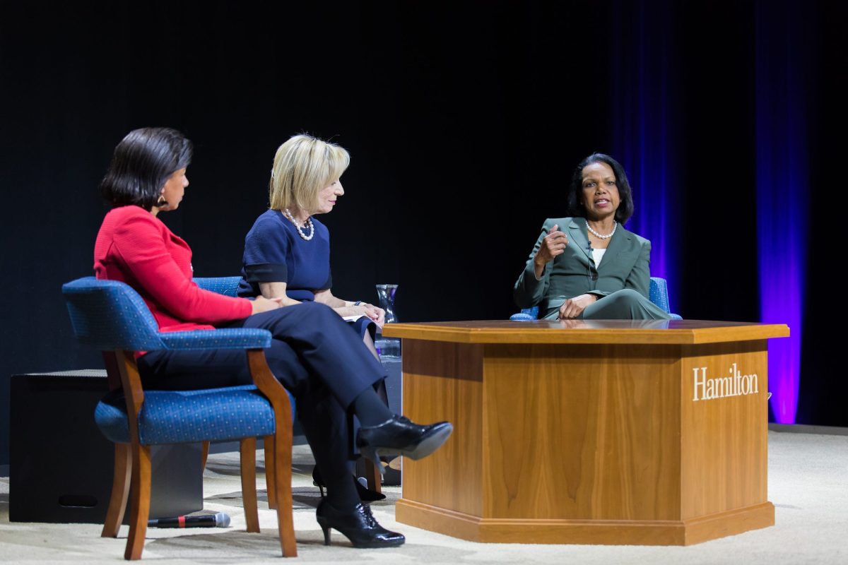 Susan Rice and Condoleezza Rice debate foreign affairs in second installment of Common Ground