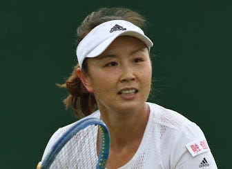 WTA suspends tournaments in China