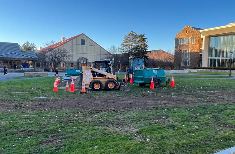 New construction on north campus aims to improve the College&#8217;s internet connectivity