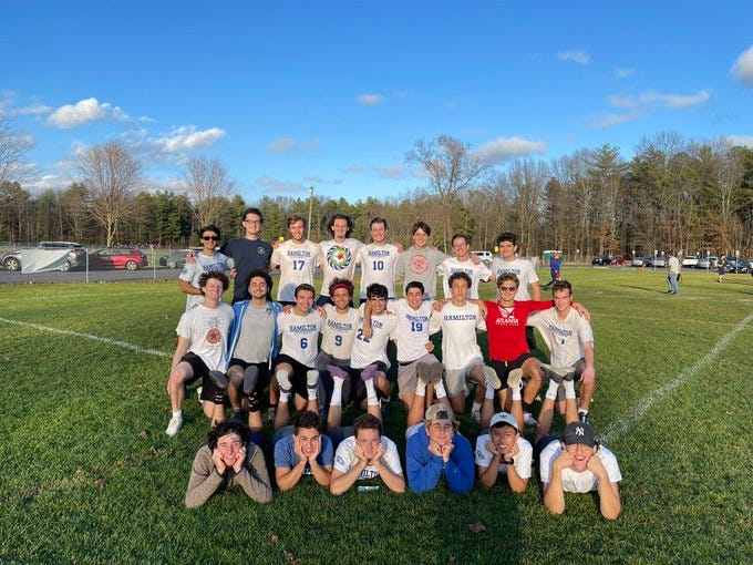 Hamilton College men&#8217;s Ultimate Frisbee team advances to regional tournament