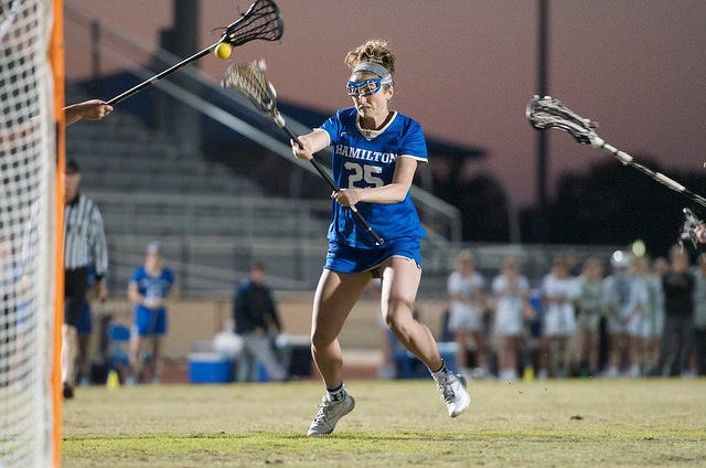 Women&#8217;s lacrosse rebounds from tough Spring Break with pair of road wins