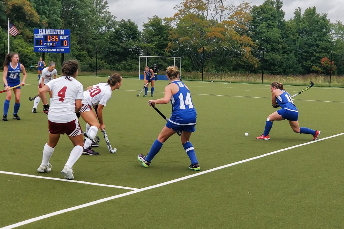 Field hockey takes on pair of nationally ranked NESCAC opponents this weekend