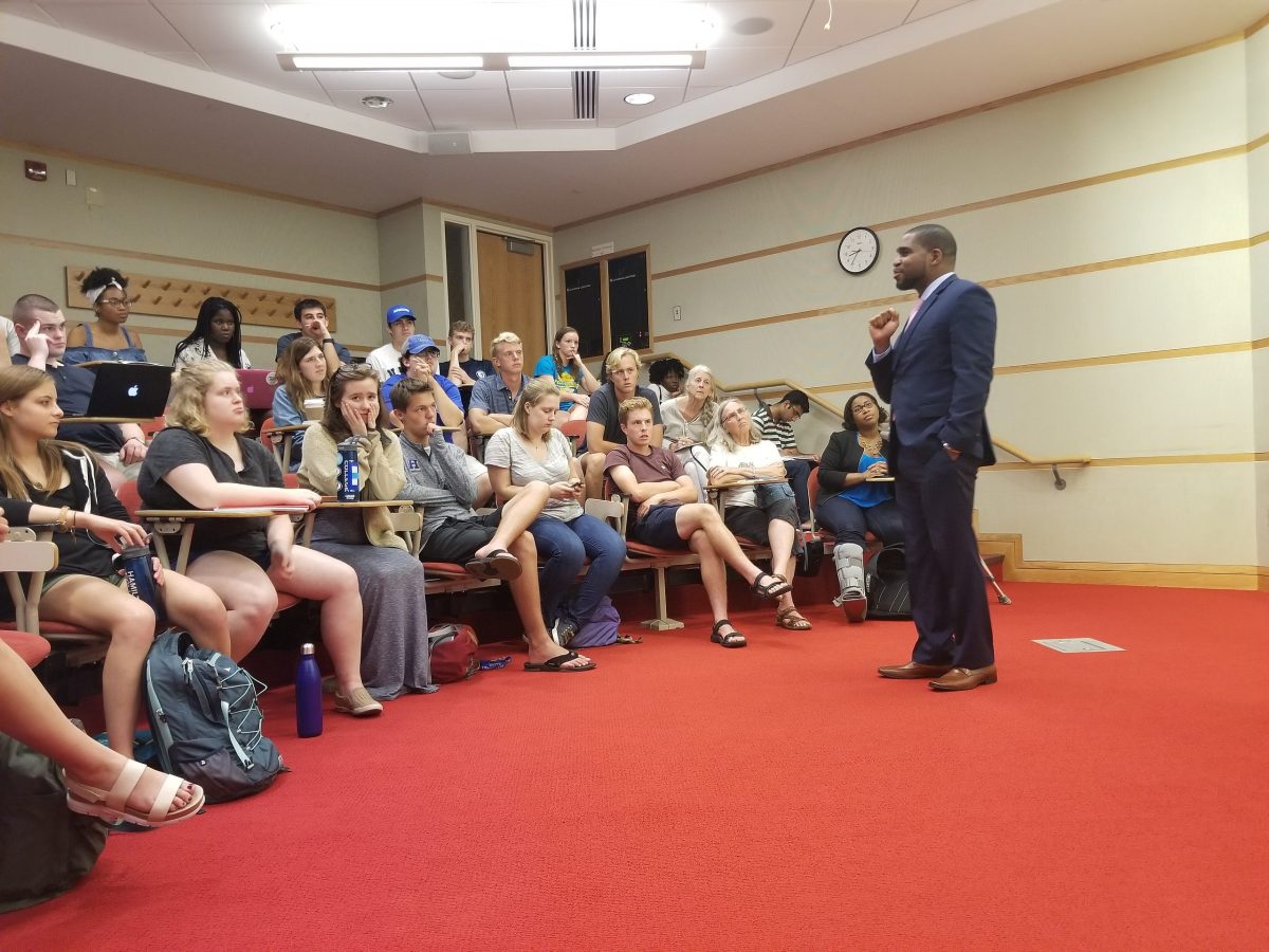College welcomes Brown University Professor Melvin Rogers in observance of Constitution Day