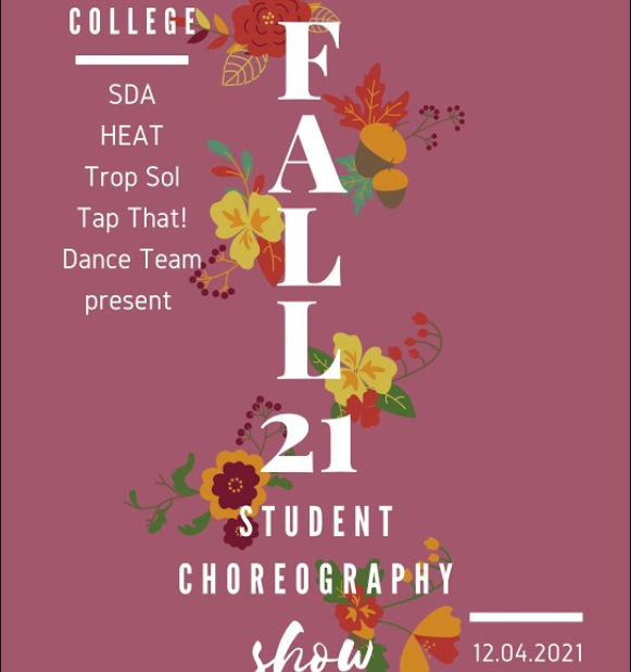 SDA and student dance groups perform for the Fall 2021 showcase