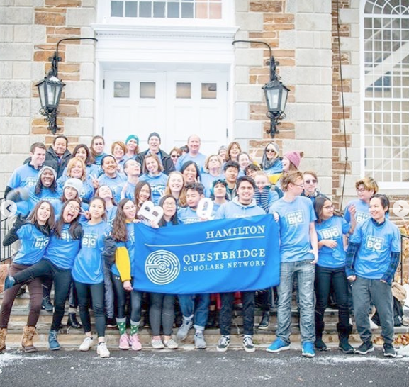 QuestBridge scholars and Hamilton community celebrate National Quest Day