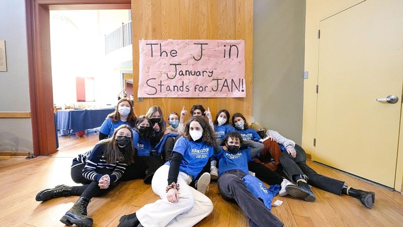 Jans reoriented to Hamilton campus life
