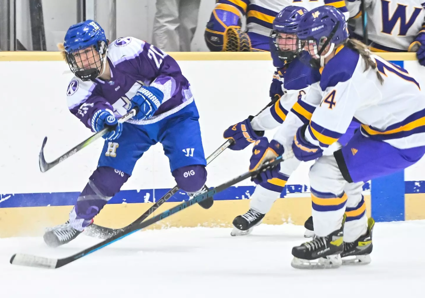 Women’s Hockey dominates against Williams at the Winter Classic, winning 4-1