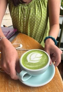 A look inside of a cozy cafe in South Utica: Emerson Ave Coffee