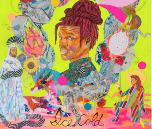 The collage titled ALPHA by Richmond-Edwards highlights the poignant storytelling of her work. Photo courtesy of Jamea Richmond-Edwards